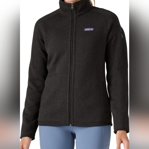 Patagonia Jackets & Blazers - Patagonia Women's Black Full-Zip Fleece Jacket